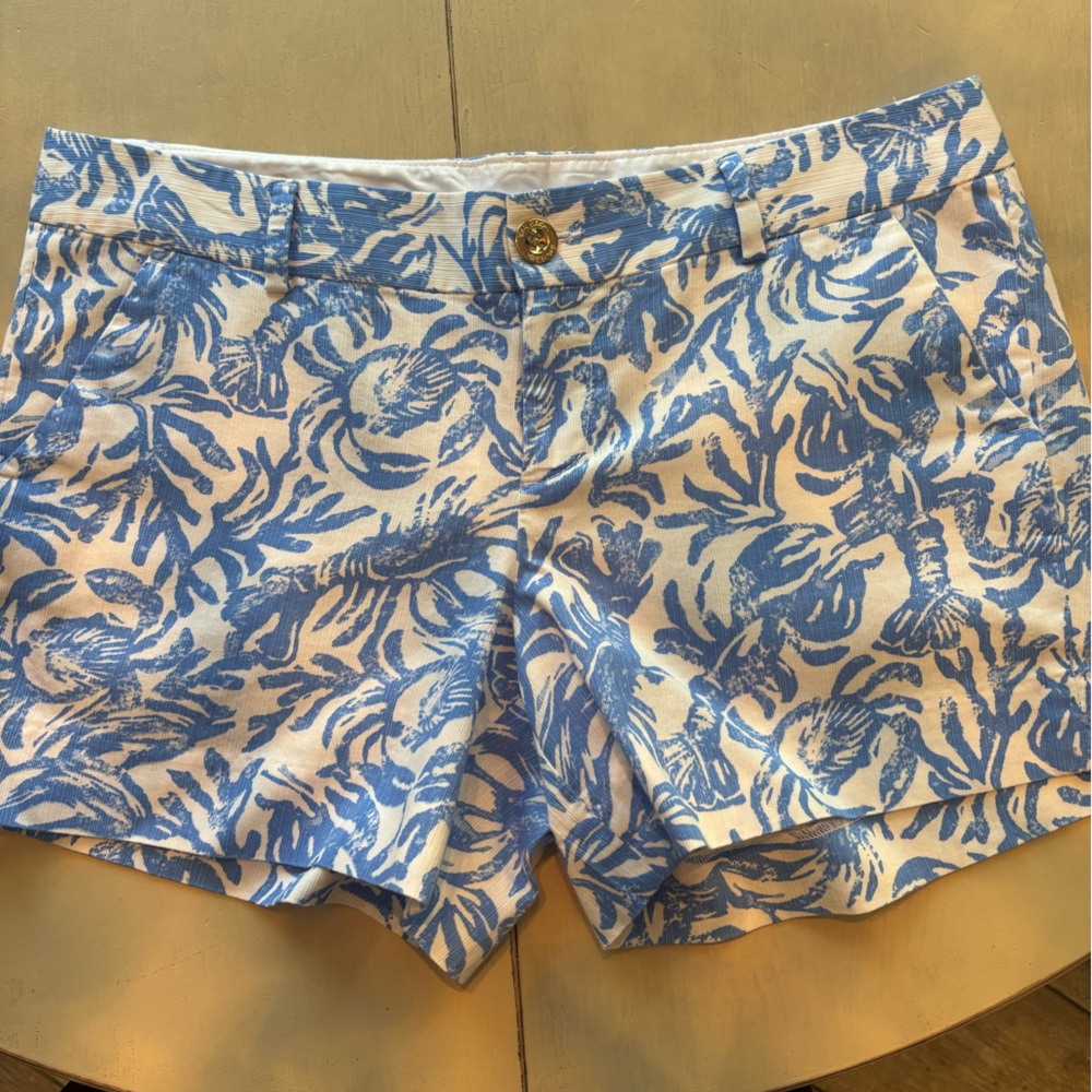 Callahan Blue and White Shorts